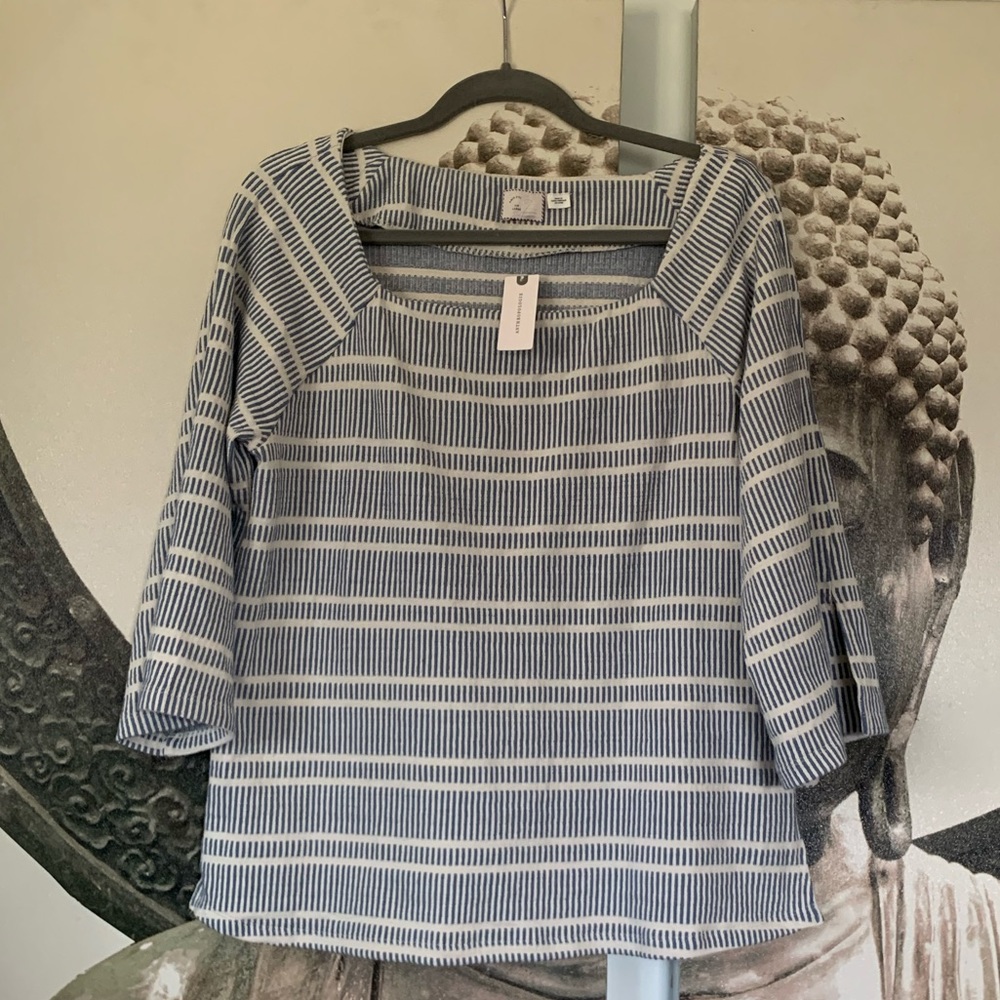 🆕 Anthropologie 9-H15 StCL square neck top